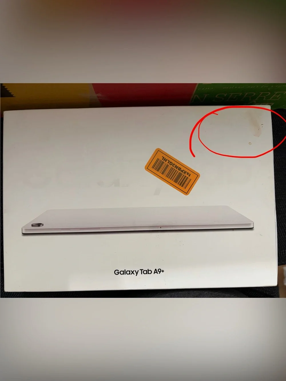 Samsung Galaxy Tab A9+ White Tablet Box 11”